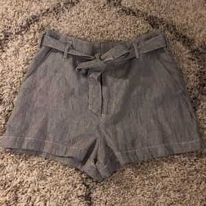 Abercrombie & Fitch Tie Waist Shorts Sz S NEW